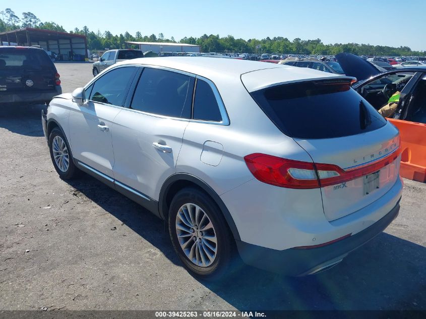 2017 Lincoln Mkx Select VIN: 2LMPJ6KR3HBL52221 Lot: 39425263