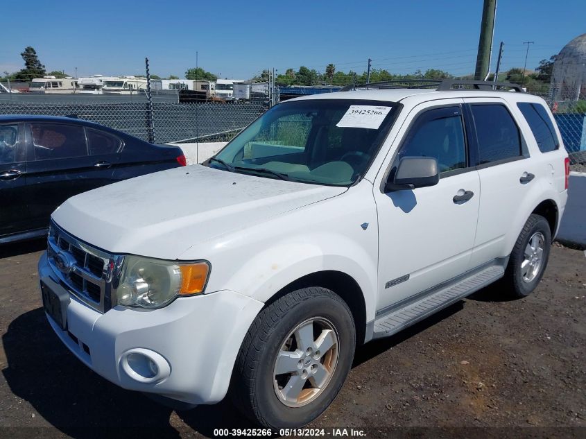 2008 Ford Escape Xlt VIN: 1FMCU03158KC00227 Lot: 39425266