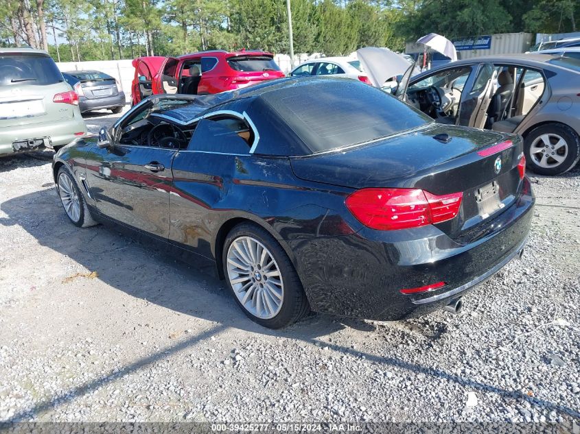 2015 BMW 435I VIN: WBA3T3C55F5A40549 Lot: 39425277