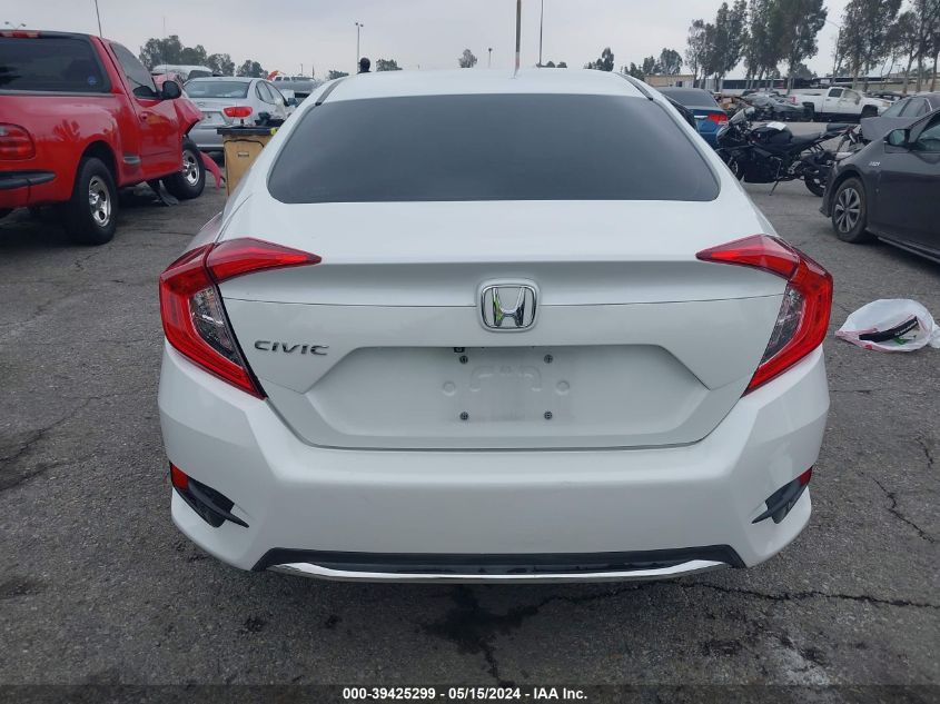 2019 Honda Civic Lx VIN: 19XFC2F62KE202910 Lot: 39425299