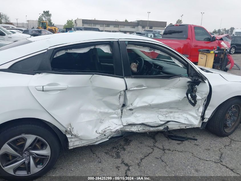 2019 Honda Civic Lx VIN: 19XFC2F62KE202910 Lot: 39425299