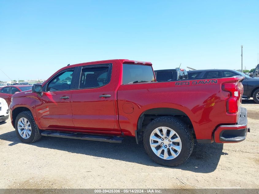 2021 Chevrolet Silverado 1500 2Wd Short Bed Custom VIN: 3GCPWBEH4MG171813 Lot: 39425306