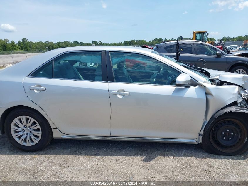 2013 Toyota Camry Le VIN: 4T1BF1FK6DU722170 Lot: 39425316