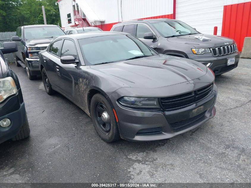 2016 Dodge Charger Police VIN: 2C3CDXAG4GH301712 Lot: 39425317