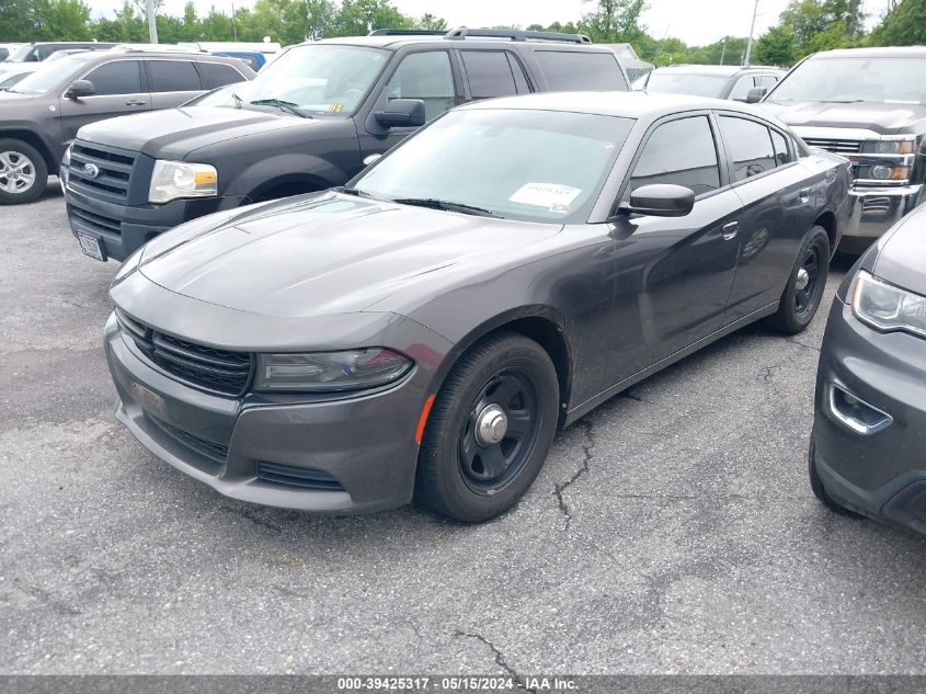 2016 Dodge Charger Police VIN: 2C3CDXAG4GH301712 Lot: 39425317