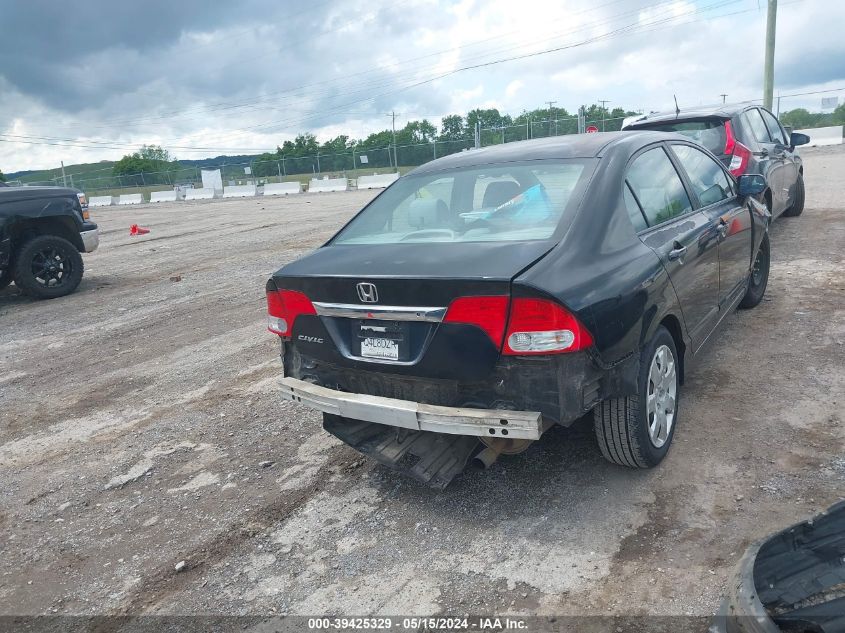 2010 Honda Civic Lx VIN: 2HGFA1F56AH578084 Lot: 39425329