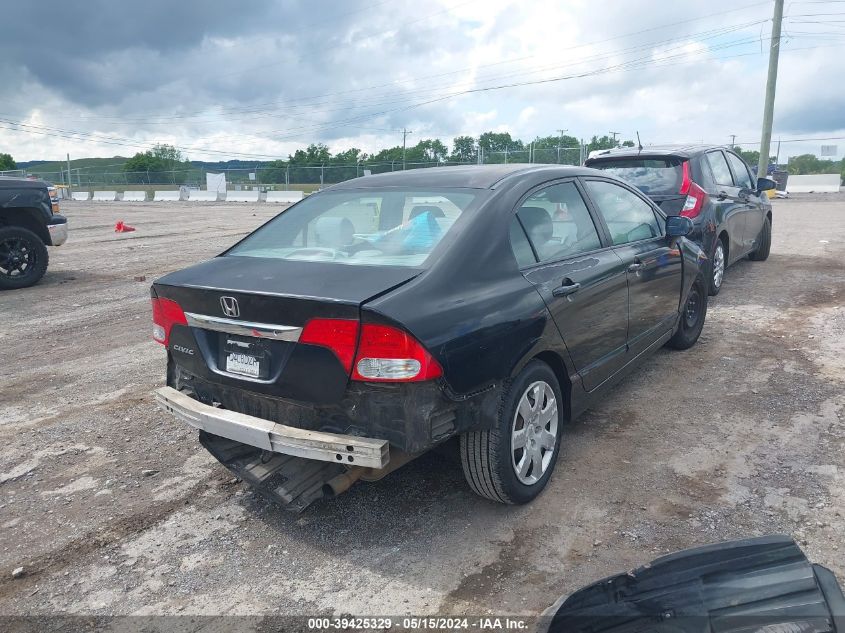 2010 Honda Civic Lx VIN: 2HGFA1F56AH578084 Lot: 39425329