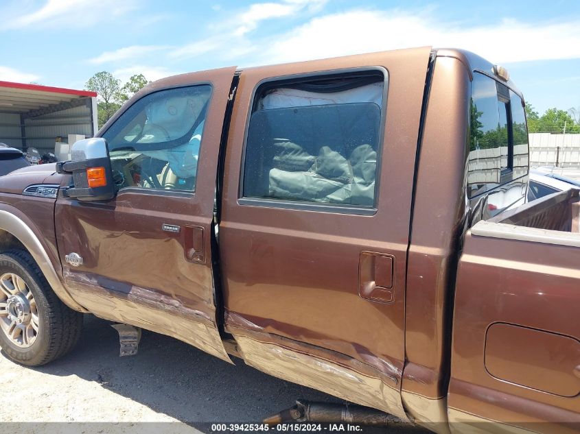 2011 Ford F-350 Lariat VIN: 1FT7W3BT2BEA50331 Lot: 39425345