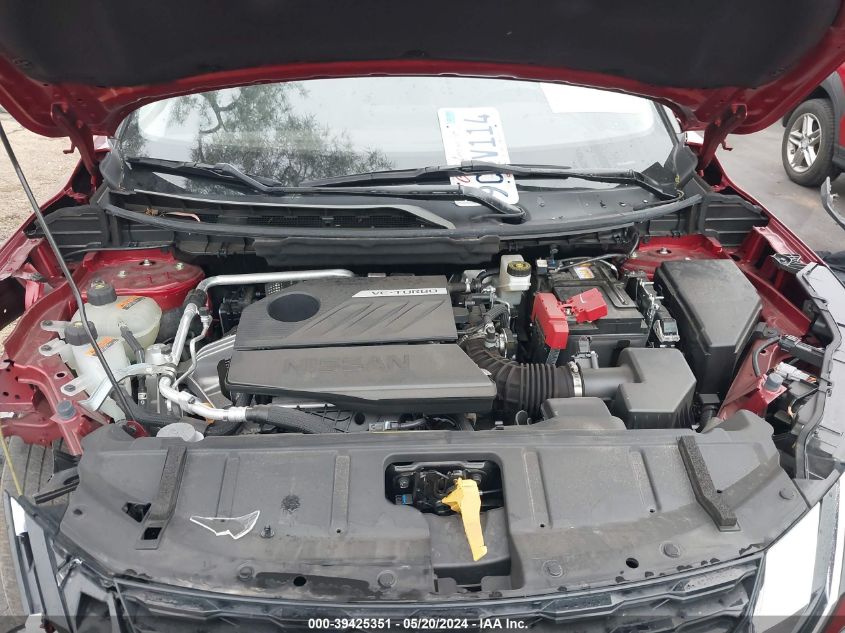 2022 Nissan Rogue Sv Fwd VIN: JN8BT3BA9NW043879 Lot: 39425351