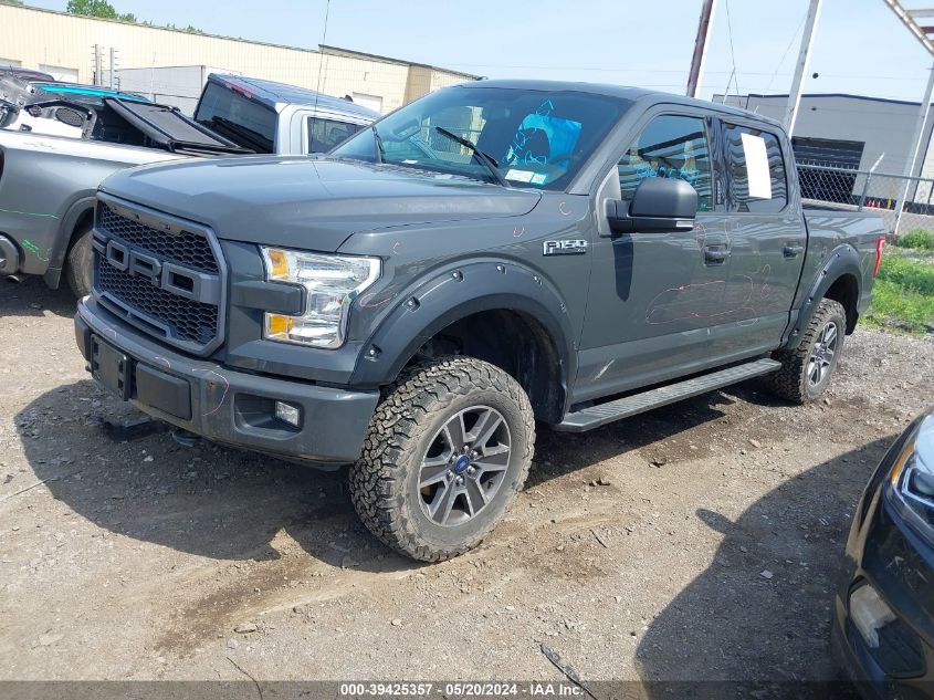 2017 FORD F-150 XLT - 1FTEW1EF9HFB63858