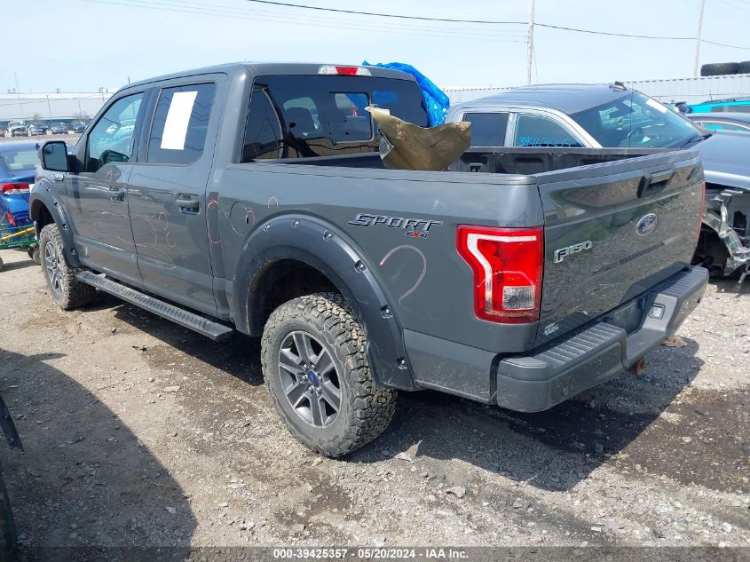 2017 FORD F-150 XLT - 1FTEW1EF9HFB63858