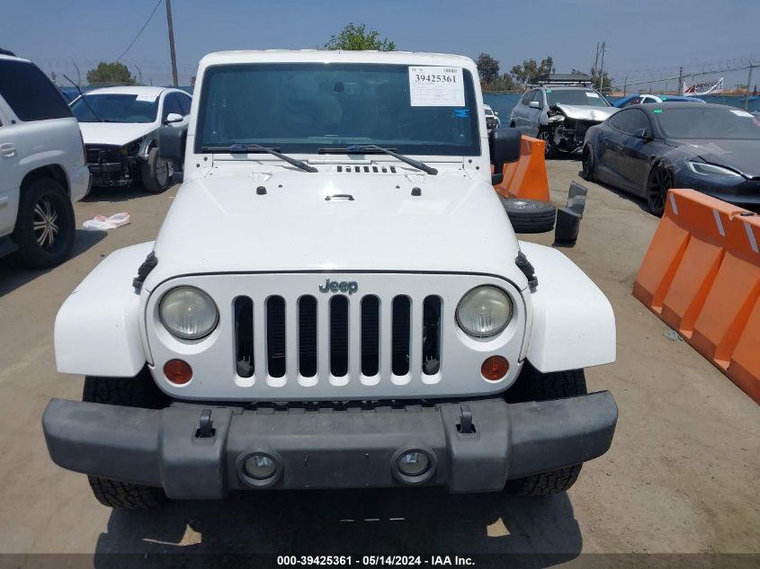 2013 Jeep Wrangler Rubicon VIN: 1C4HJWCG7DL523922 Lot: 39425361