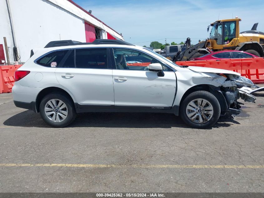 2017 Subaru Outback 2.5I Premium VIN: 4S4BSACC8H3309669 Lot: 39425362