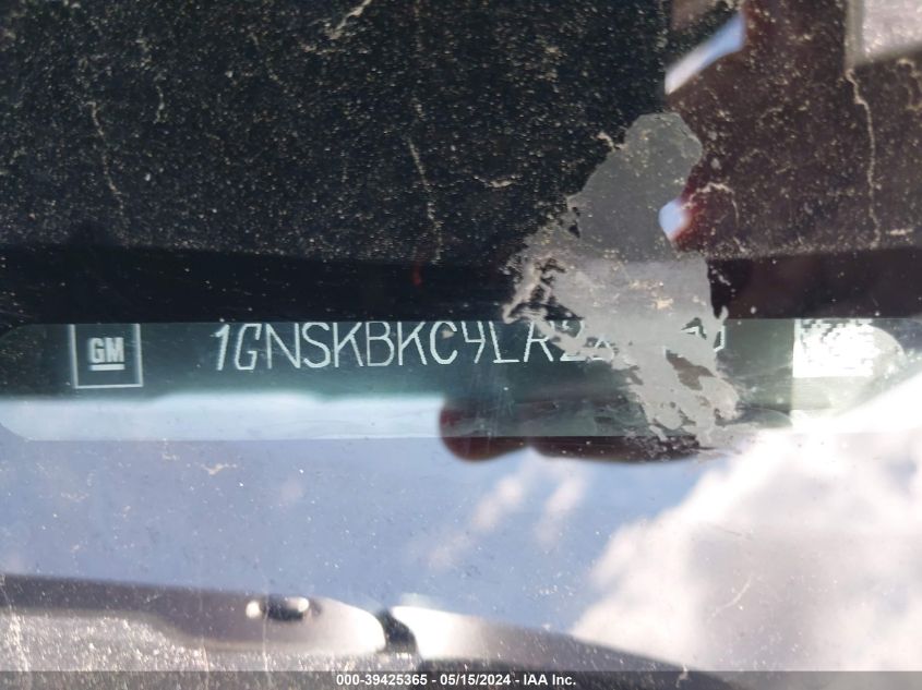 2020 Chevrolet Tahoe 4Wd Lt VIN: 1GNSKBKC9LR285455 Lot: 39425365