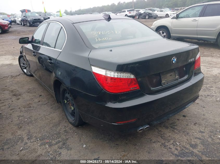 2009 BMW 528I VIN: WBANU53579C121504 Lot: 39425373