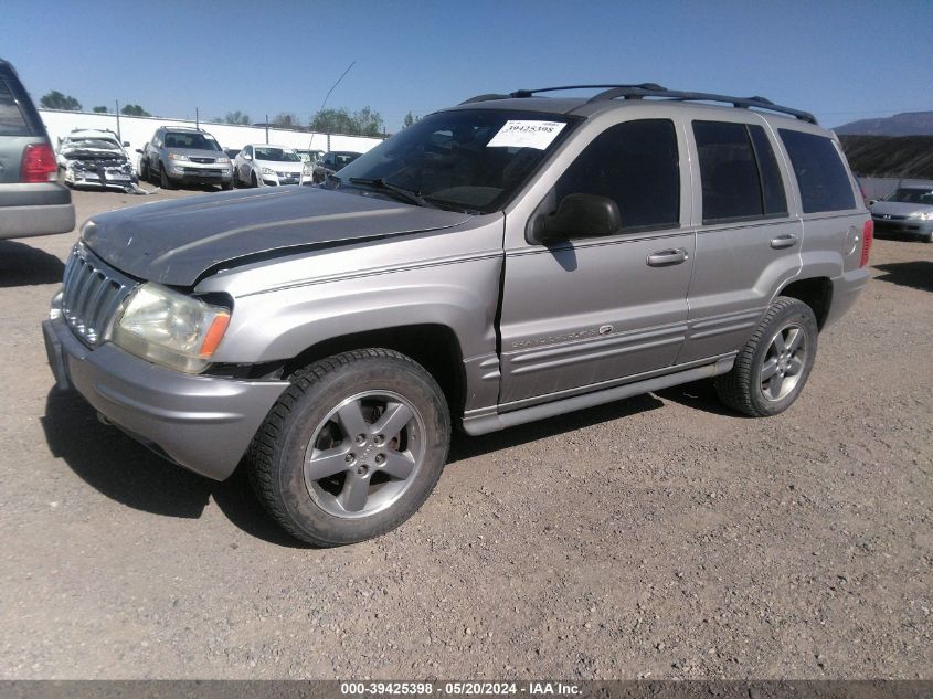 2002 Jeep Grand Cherokee Overland VIN: 1J8GW68J32C113688 Lot: 39425398