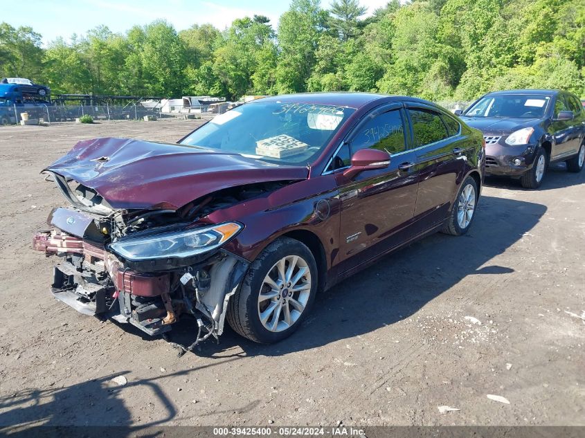 VIN 3FA6P0PU1HR106635 2017 FORD FUSION ENERGI no.2