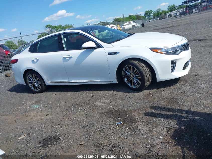 2018 Kia Optima Sx Turbo VIN: 5XXGV4L20JG249046 Lot: 39425405
