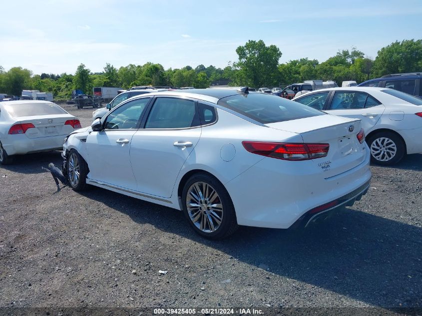 2018 Kia Optima Sx Turbo VIN: 5XXGV4L20JG249046 Lot: 39425405