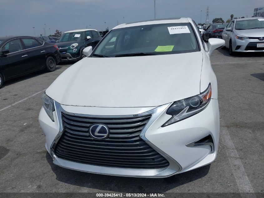 2016 Lexus Es 300H VIN: JTHBW1GG6G2111116 Lot: 39425412