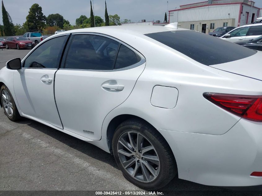 2016 Lexus Es 300H VIN: JTHBW1GG6G2111116 Lot: 39425412