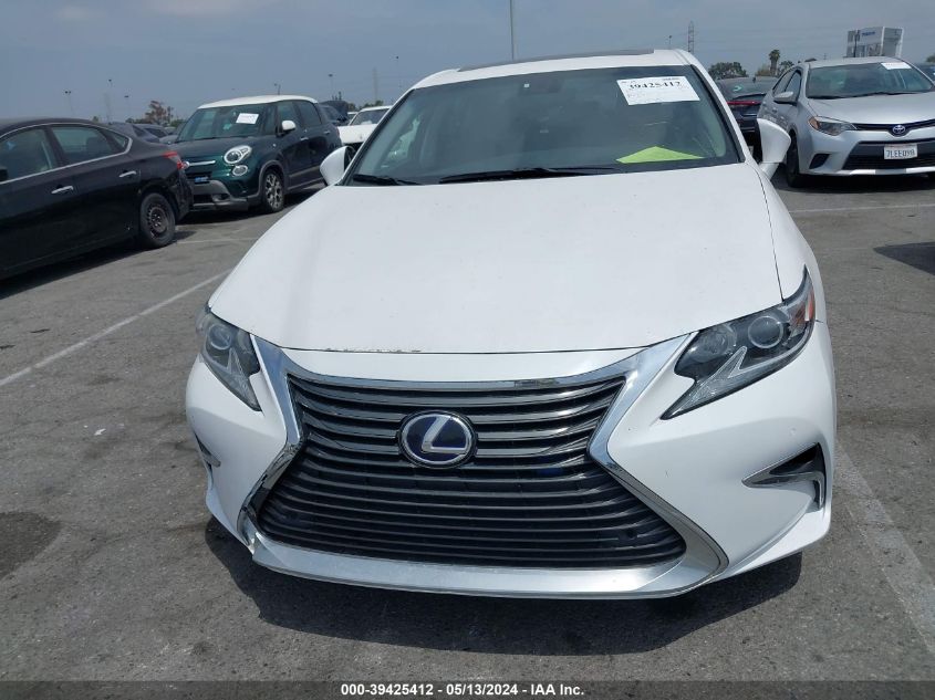 2016 Lexus Es 300H VIN: JTHBW1GG6G2111116 Lot: 39425412