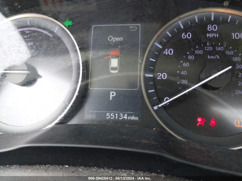 2016 Lexus Es 300H VIN: JTHBW1GG6G2111116 Lot: 39425412