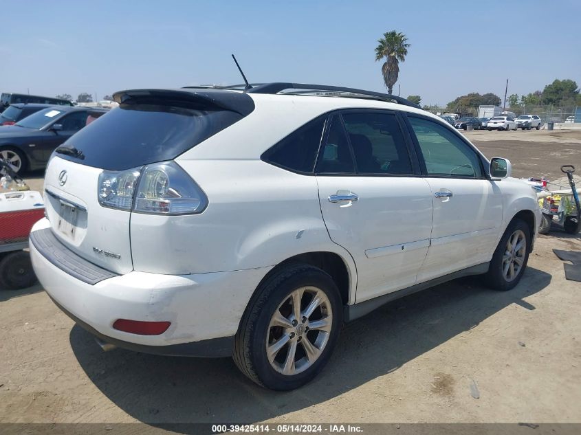 2008 Lexus Rx 350 VIN: 2T2GK31U18C039687 Lot: 39425414