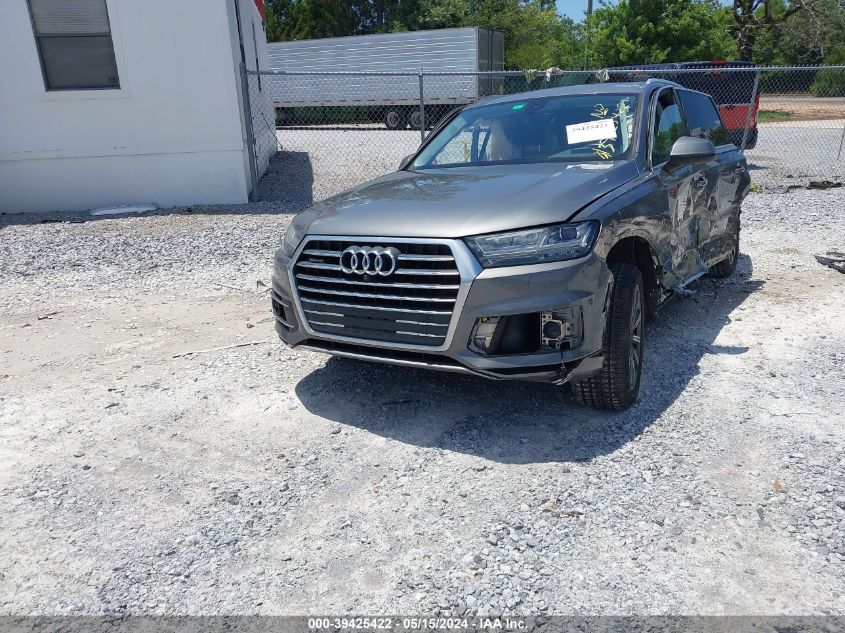 2018 Audi Q7 3.0T Premium VIN: WA1LAAF73JD011678 Lot: 39425422