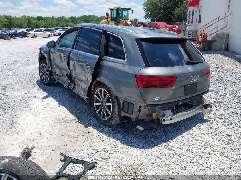 2018 Audi Q7 3.0T Premium VIN: WA1LAAF73JD011678 Lot: 39425422