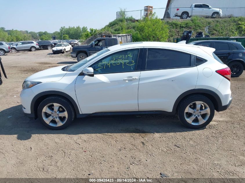 2016 Honda Hr-V Ex VIN: 3CZRU6H59GM738931 Lot: 39425423