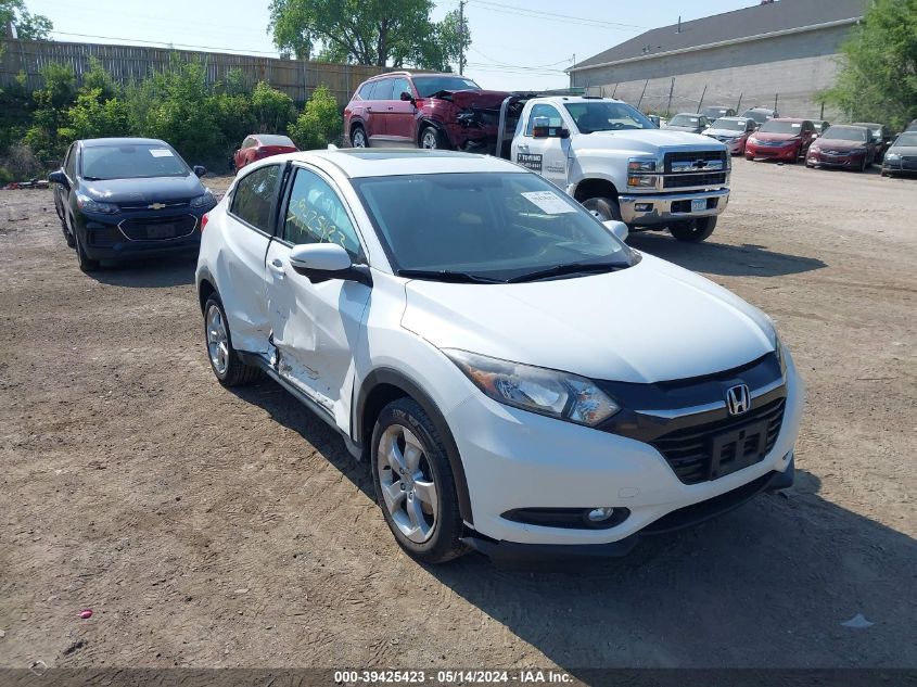 2016 Honda Hr-V Ex VIN: 3CZRU6H59GM738931 Lot: 39425423