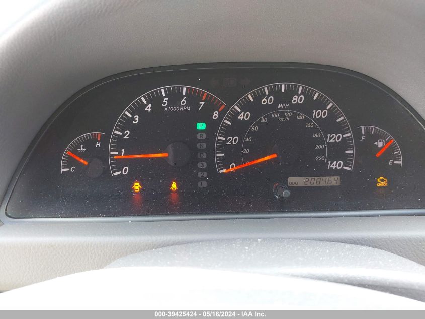 2005 Toyota Camry Xle VIN: 4T1BE32K85U383238 Lot: 39425424