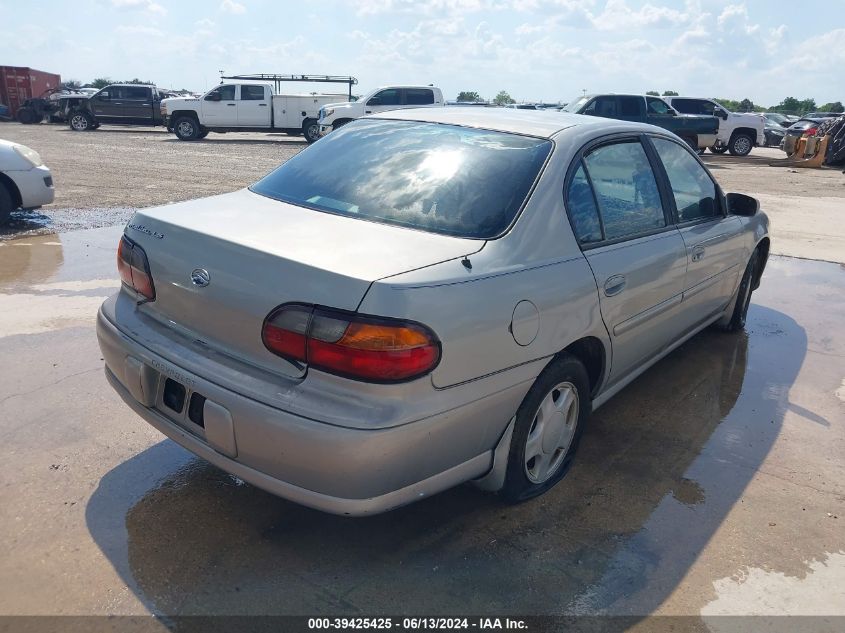 2000 Chevrolet Malibu Ls VIN: 1G1NE52J4Y6258162 Lot: 39425425