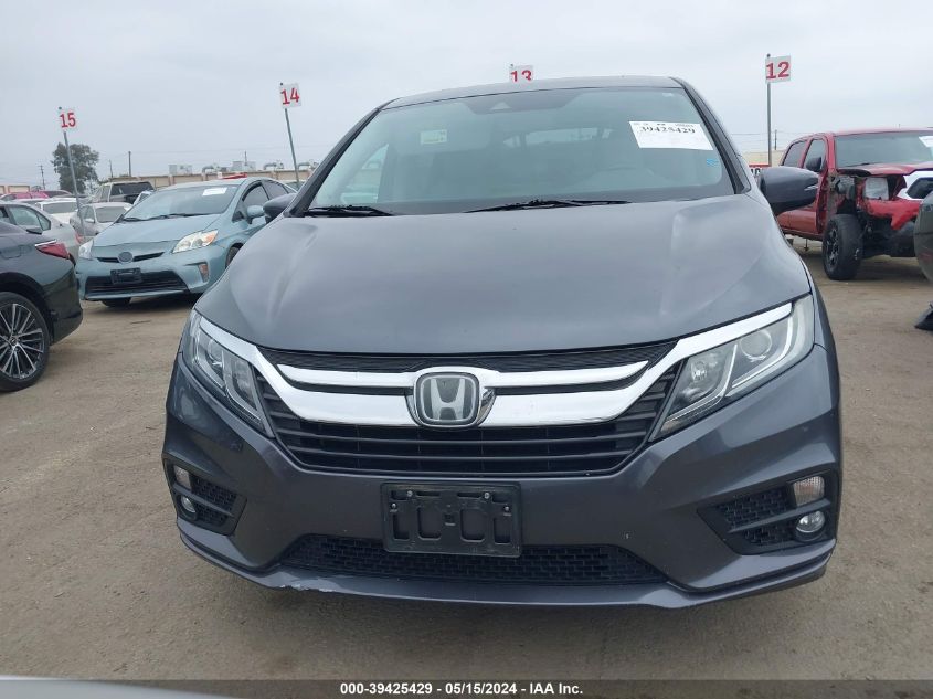 2018 Honda Odyssey Ex-L VIN: 5FNRL6H75JB035350 Lot: 39425429