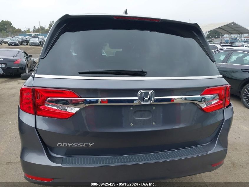 2018 Honda Odyssey Ex-L VIN: 5FNRL6H75JB035350 Lot: 39425429