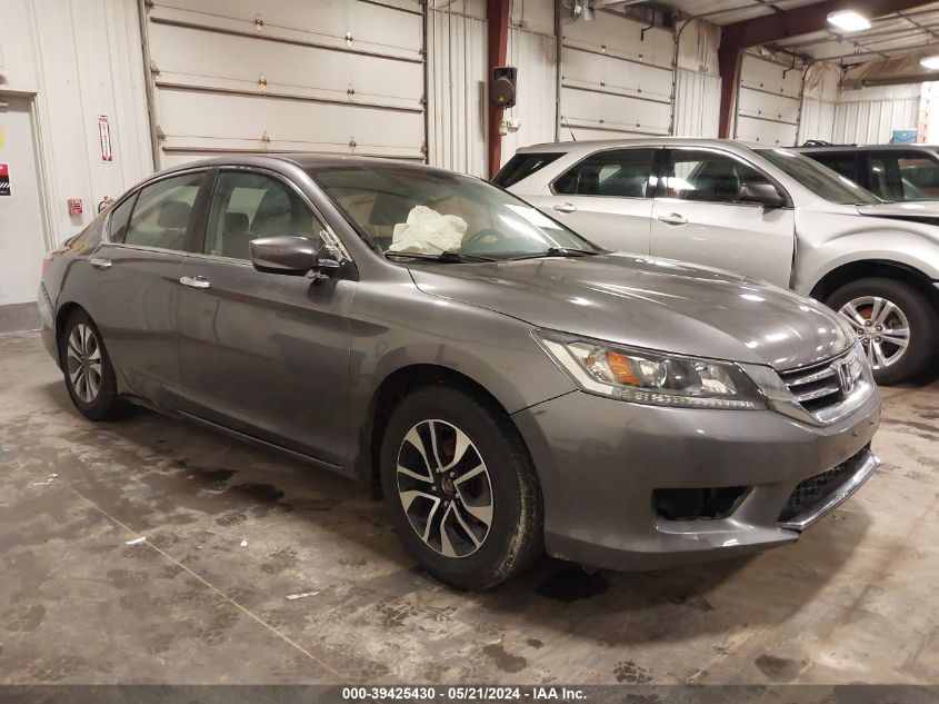 2015 Honda Accord Lx VIN: 1HGCR2F3XFA014976 Lot: 39425430