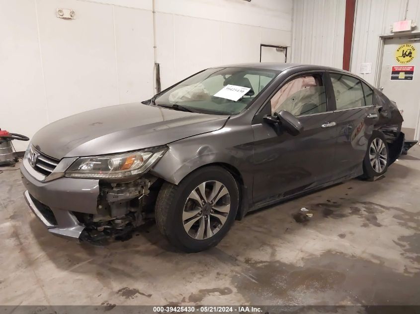 2015 Honda Accord Lx VIN: 1HGCR2F3XFA014976 Lot: 39425430