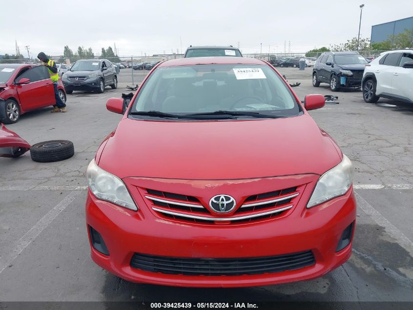 2013 Toyota Corolla Le VIN: 5YFBU4EE8DP192675 Lot: 39425439