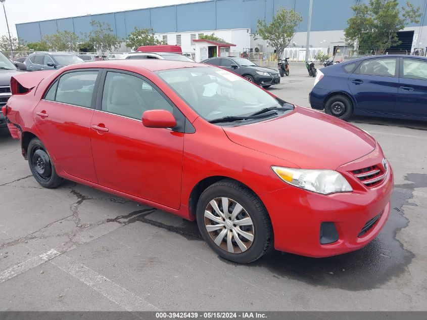 2013 Toyota Corolla Le VIN: 5YFBU4EE8DP192675 Lot: 39425439