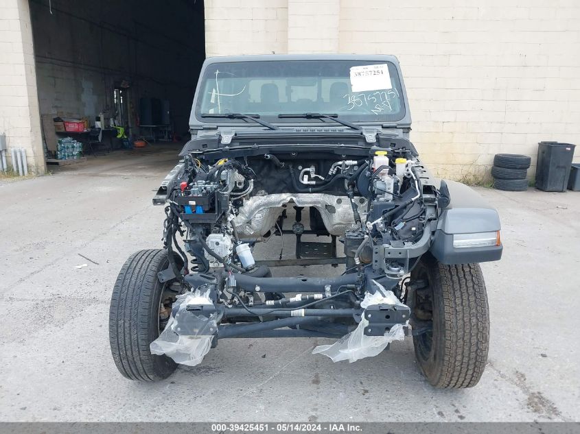 2022 Jeep Gladiator Sport S 4X4 VIN: 1C6JJTAM0NL146464 Lot: 39425451