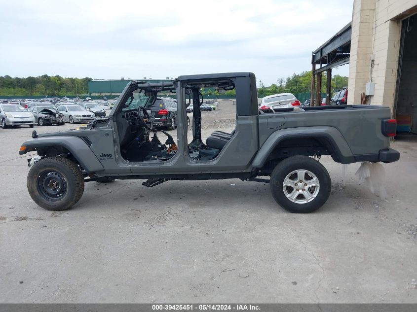 2022 Jeep Gladiator Sport S 4X4 VIN: 1C6JJTAM0NL146464 Lot: 39425451