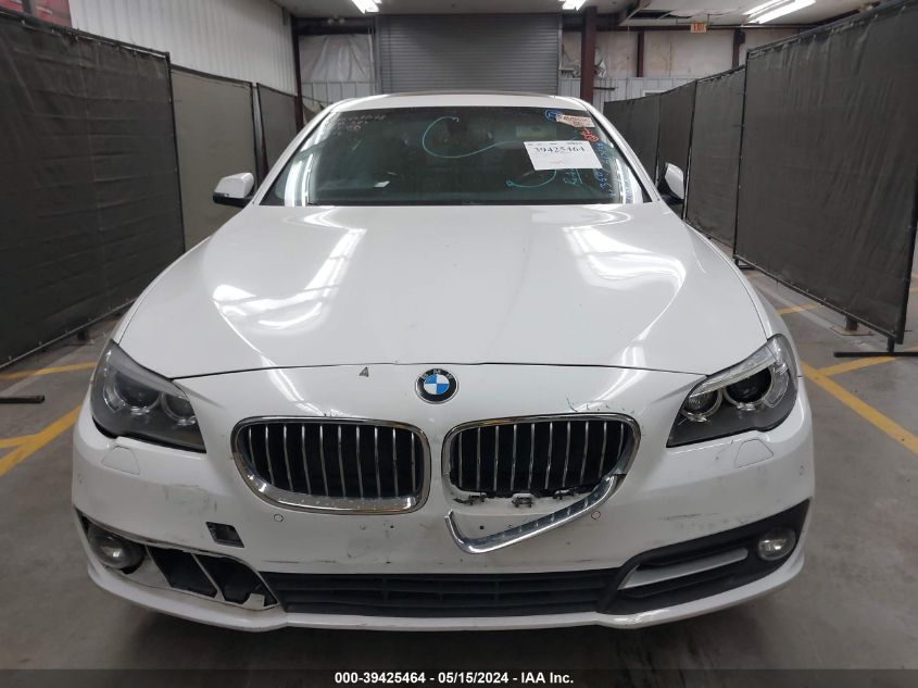 2016 BMW 528I VIN: WBA5A5C58GG350272 Lot: 39425464
