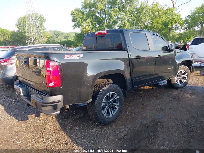 2022 Chevrolet Colorado 4Wd Short Box Z71 VIN: 1GCGTDEN2N1299235 Lot: 39425465