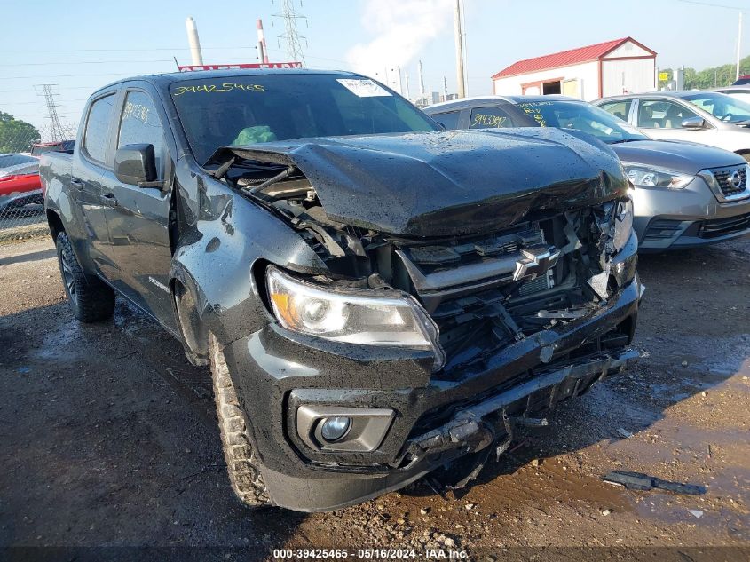 2022 Chevrolet Colorado 4Wd Short Box Z71 VIN: 1GCGTDEN2N1299235 Lot: 39425465