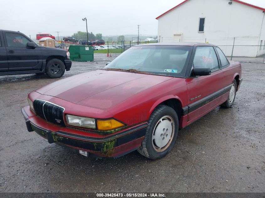 1990 Buick Regal Custom VIN: 2G4WB14T4L1419973 Lot: 39425473