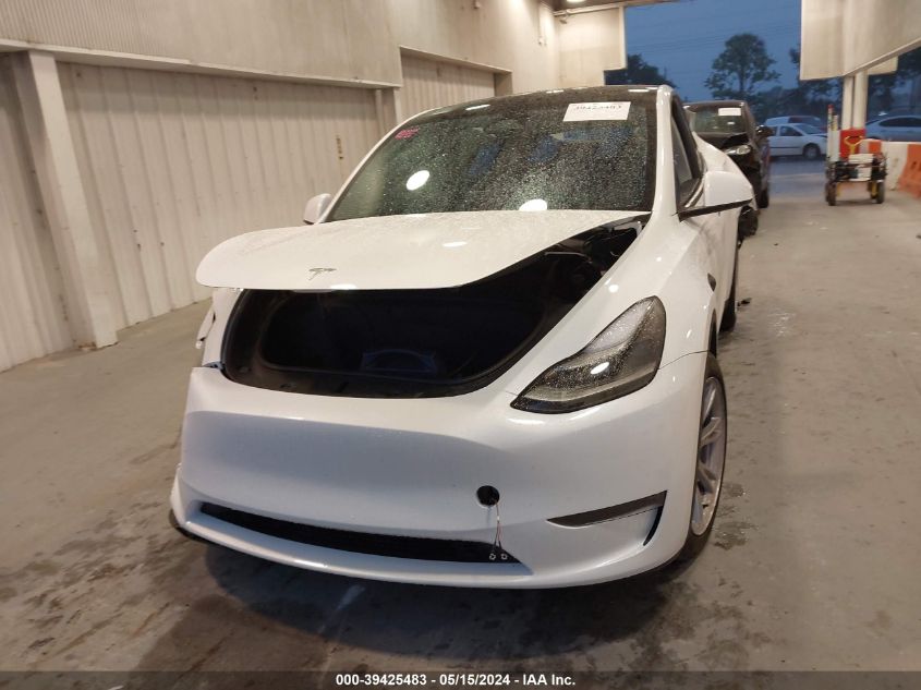 2023 Tesla Model Y VIN: 7SAYGDEE3PA206757 Lot: 39425483