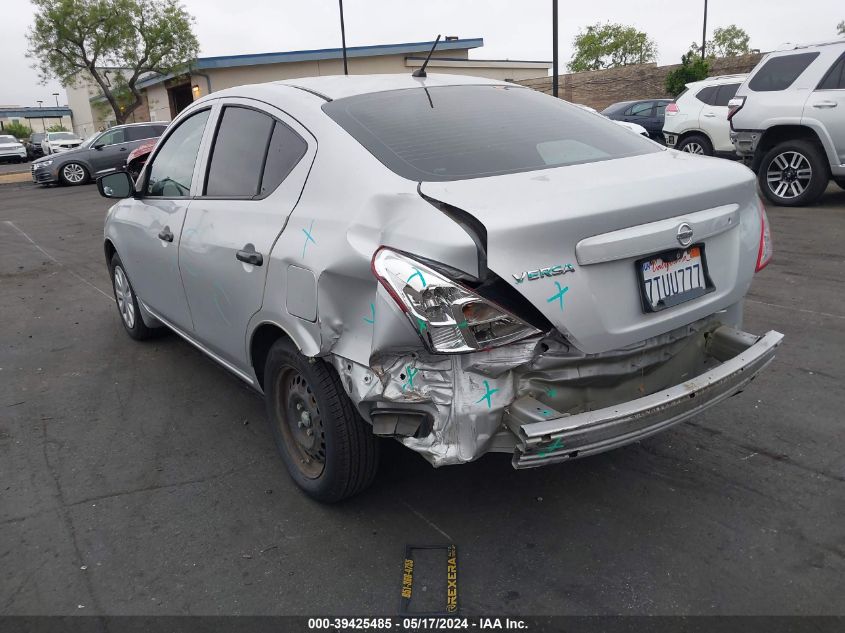 2016 Nissan Versa 1.6 S VIN: 3N1CN7AP9GL837610 Lot: 39425485