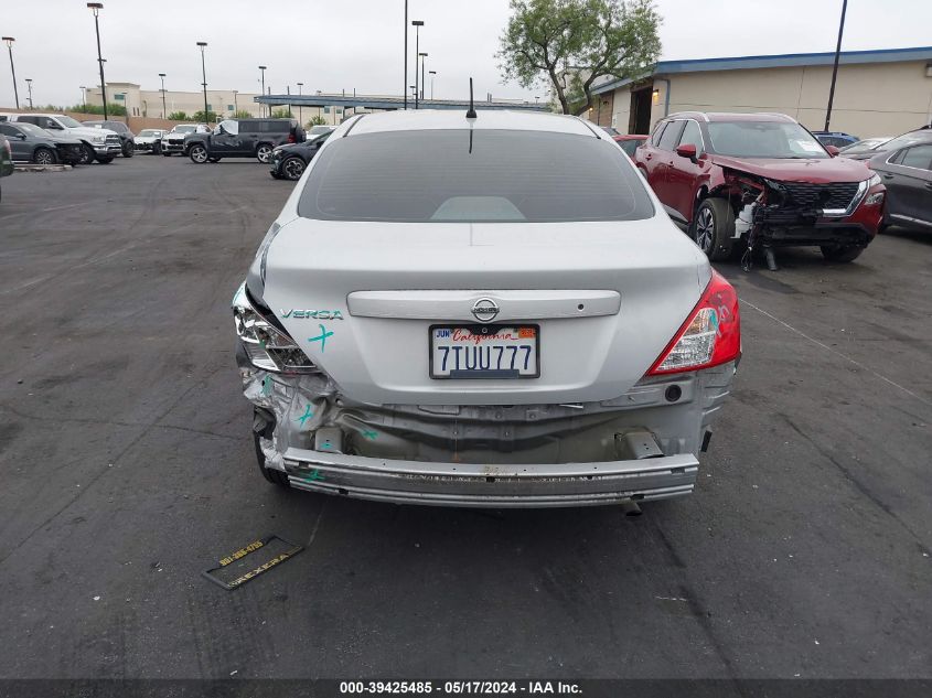 2016 Nissan Versa 1.6 S VIN: 3N1CN7AP9GL837610 Lot: 39425485