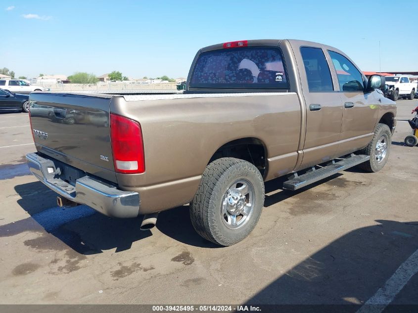 2004 Dodge Ram 2500 Slt/Laramie VIN: 3D7KA28634G170774 Lot: 39425495